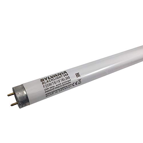 Sylvania 21703 F25T8/350BL/18in Fluorescent Tube Black Light