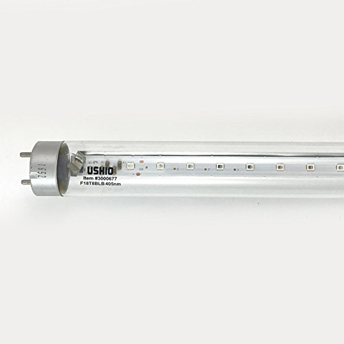 Ushio 18w LED T8 Blacklight 48 inch Indiglow light bulb tube 30w/32w equiv